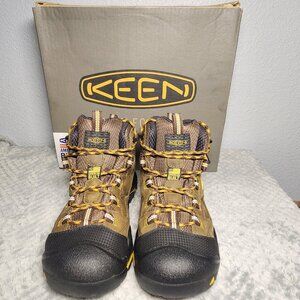 NWOT in Box - KEEN Men’s Braddock Waterproof Mid (Steel Toe) - Size: Men’s 8D